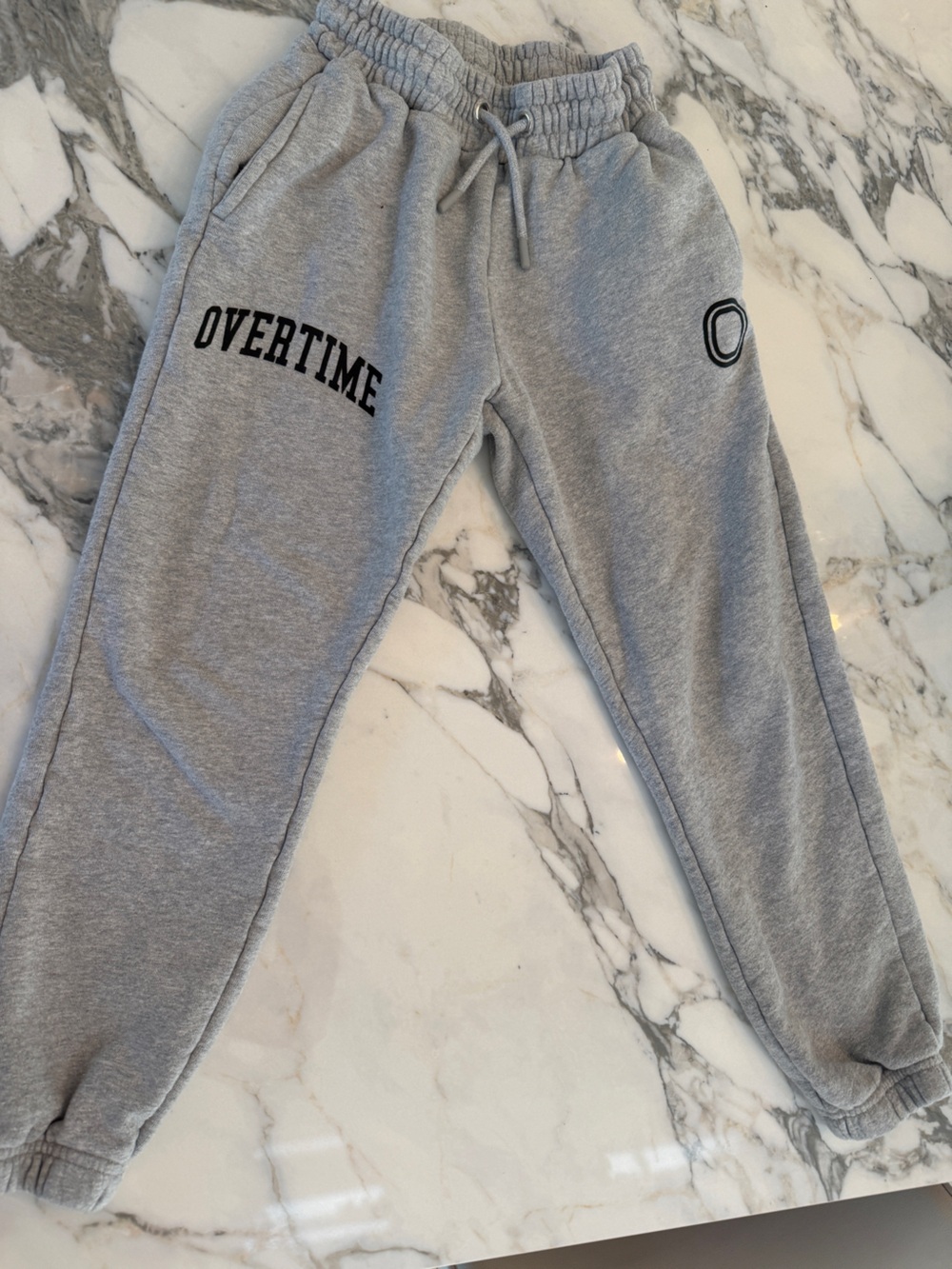 Overtime Quilted Sweatshirt - Light Gray XXL